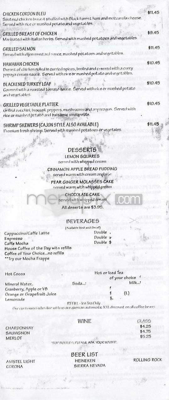 Caffe Latte - Los Angeles, CA menu_pic