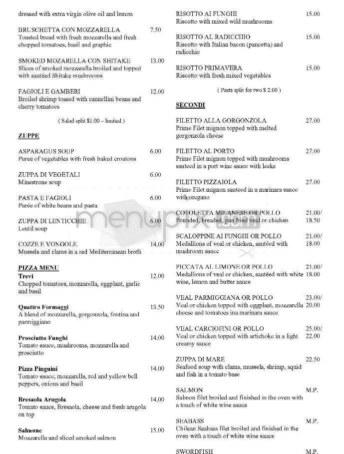Caffe Pinguini - Playa Del Rey, CA menu_pic