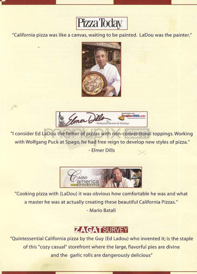 Caioti Pizza Cafe - Manhattan Beach, CA menu_pic