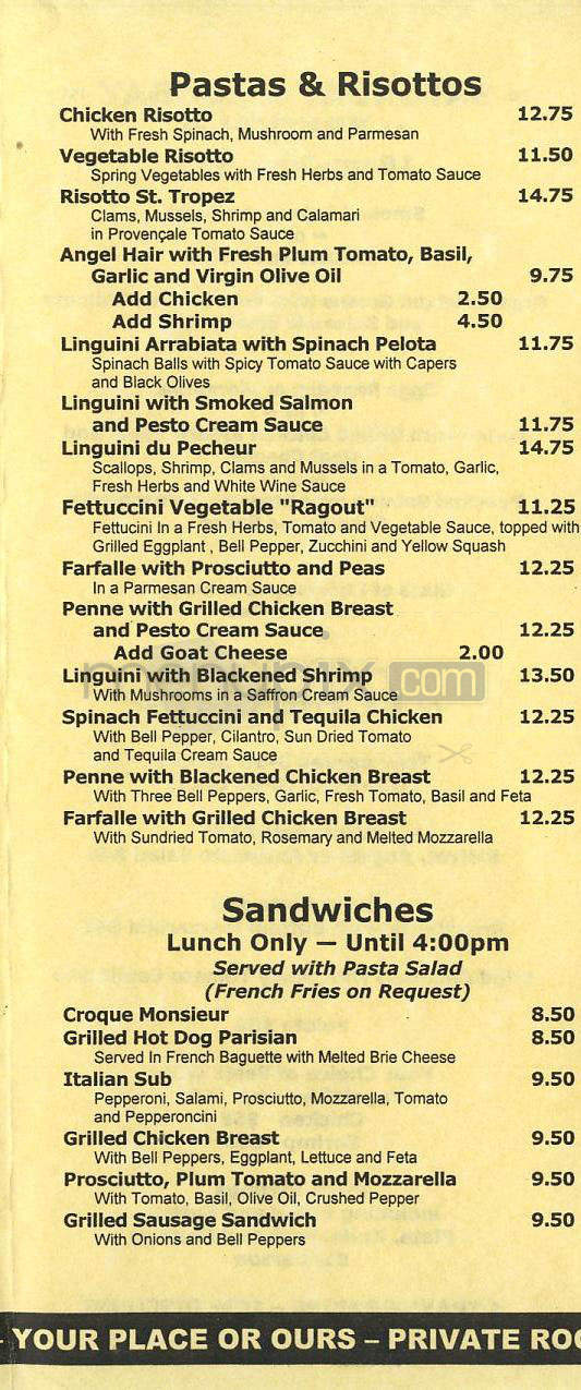 California Canteen - Los Angeles, CA menu_pic