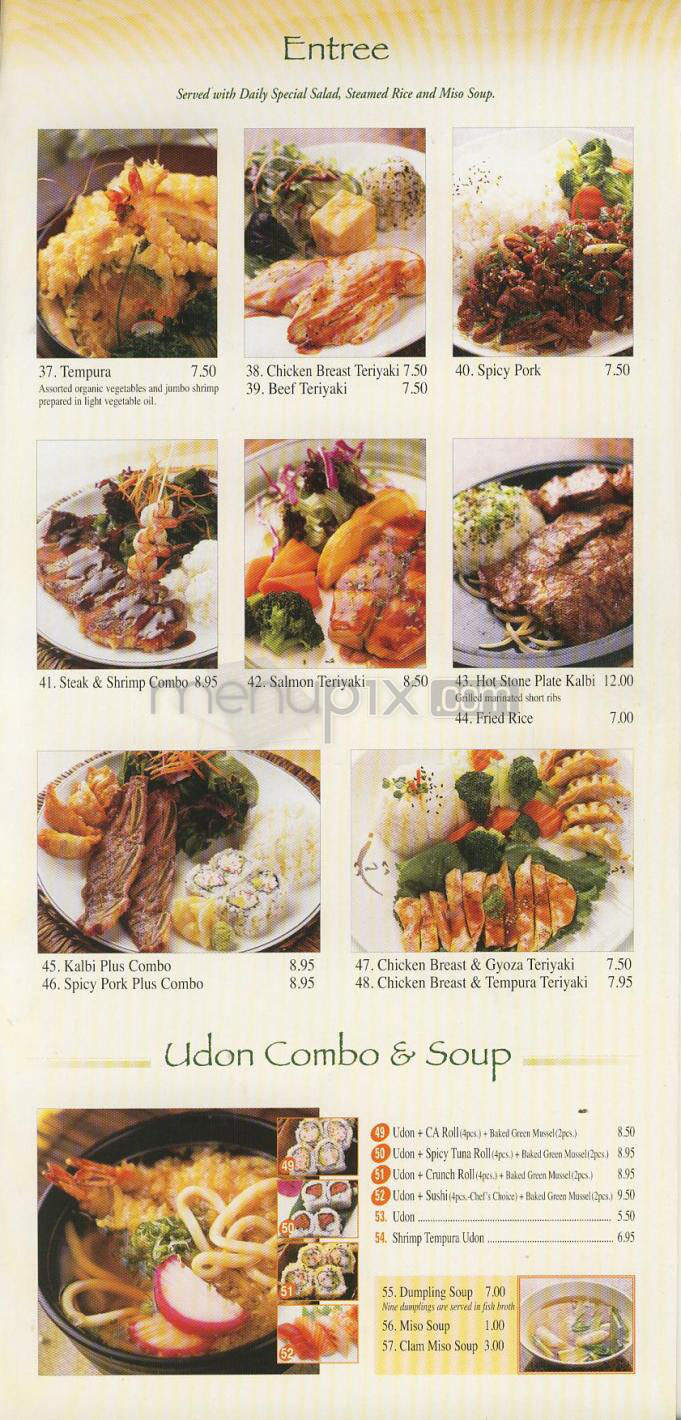 California Teriyaki - Los Angeles, CA menu_pic