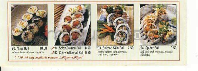 California Sushi & Teriyaki - Los Angeles, CA menu_pic