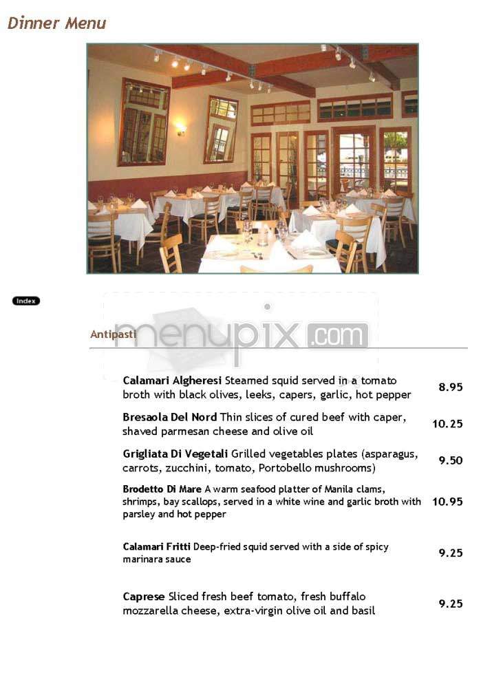 Campagnola - Los Angeles, CA menu_pic