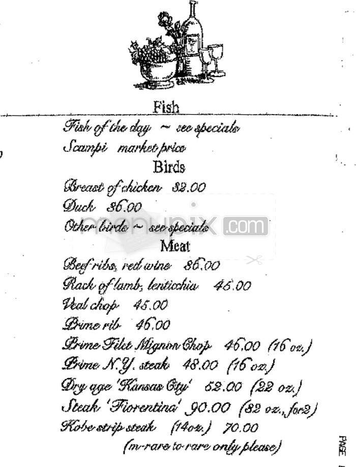 Capo - Santa Monica, CA menu_pic