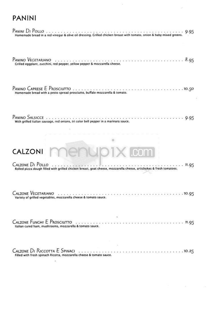 Capperi Ristorante - Los Angeles, CA menu_pic