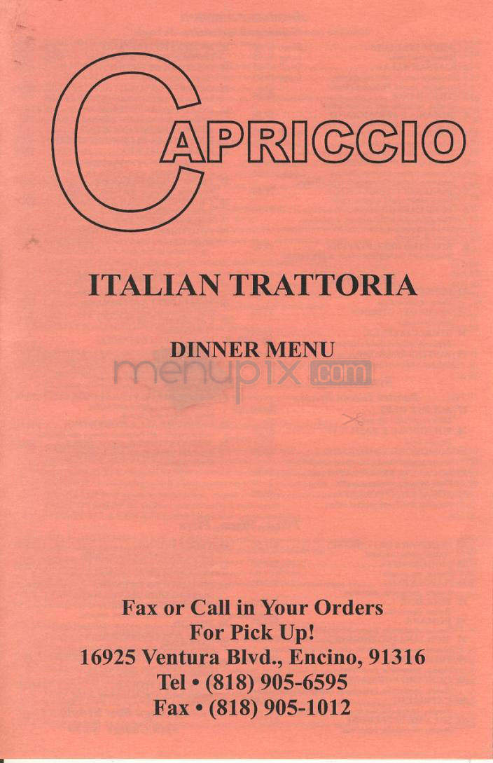 /200493/Capriccio-Italian-Trattoria-Encino-CA - Encino, CA