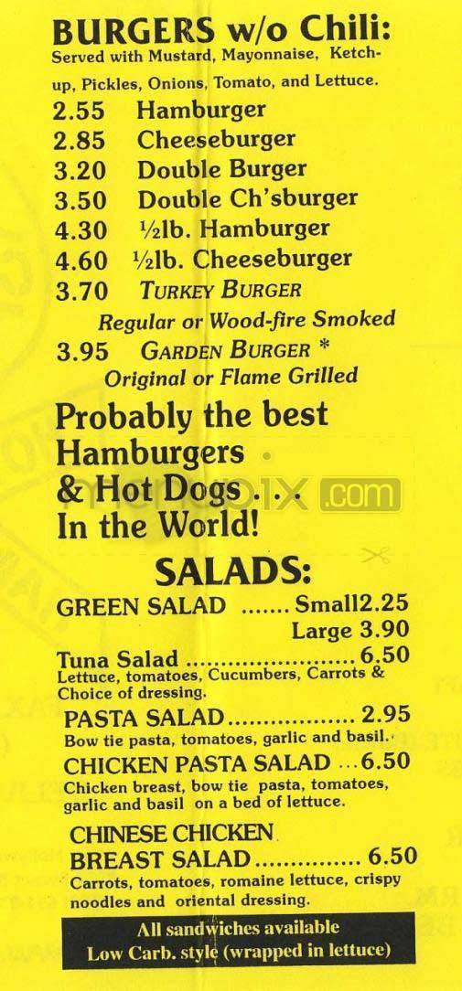 Carney's - West Hollywood, CA menu_pic