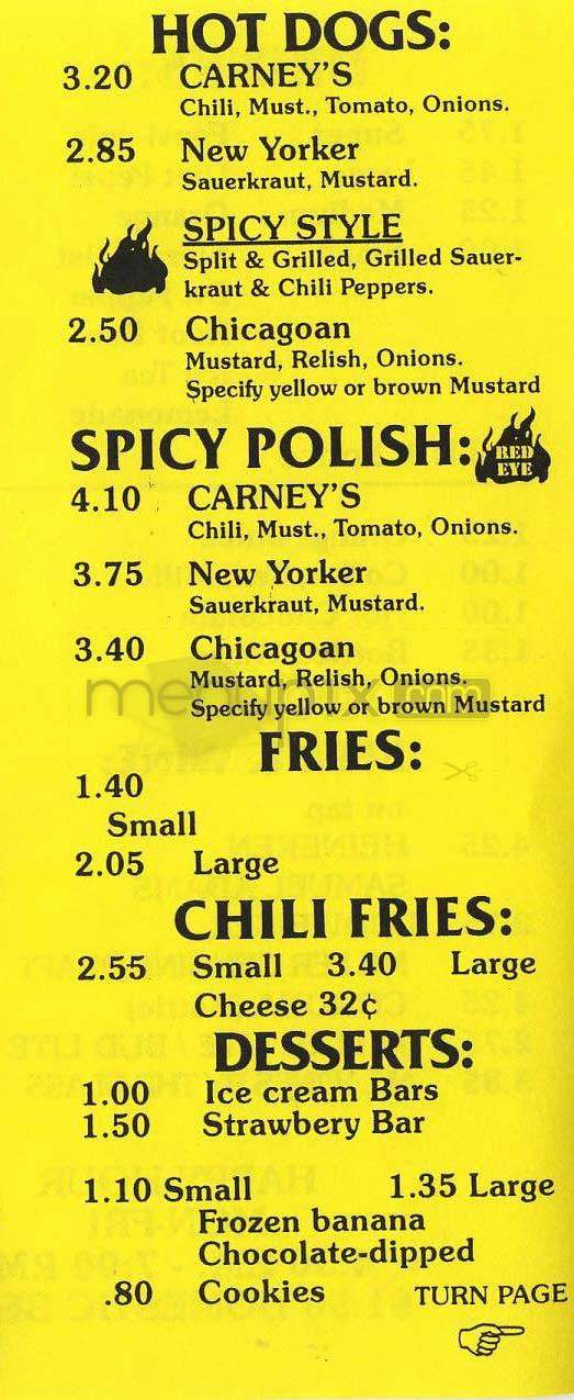 Carney's - West Hollywood, CA menu_pic