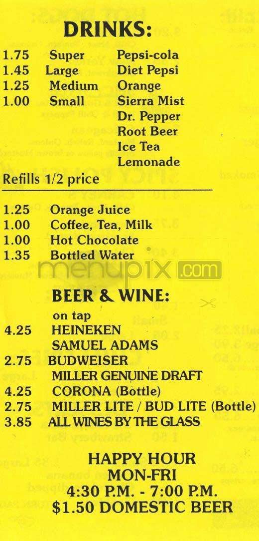 Carney's - West Hollywood, CA menu_pic