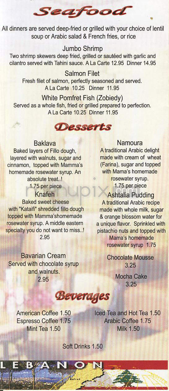Carnival - Sherman Oaks, CA menu_pic