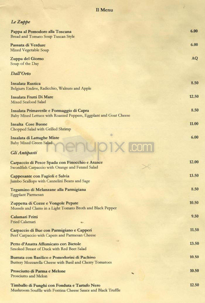 Celestino - Pasadena, CA menu_pic