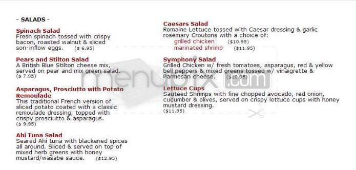 Cafe Variety - Pasadena, CA menu_pic