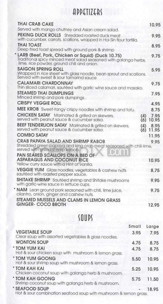 Chan Dara - Los Angeles, CA menu_pic