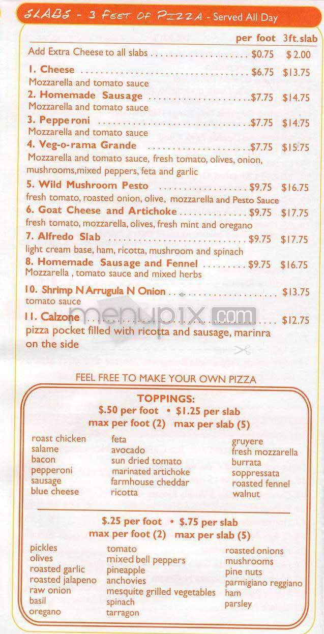 Cheebo - West Hollywood, CA menu_pic