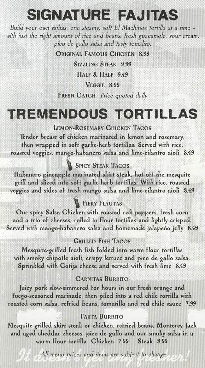 /2001783/Chevys-Fresh-Mex-Menu-Annapolis-MD - Annapolis, MD