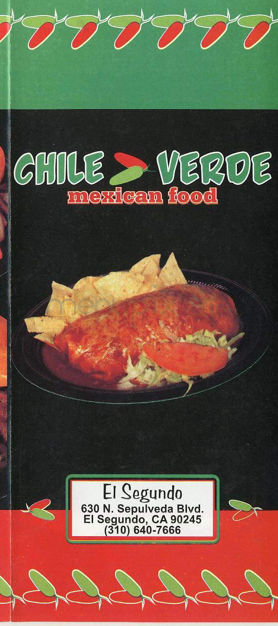 Chile Verde - St. Petersburg, FL menu_pic