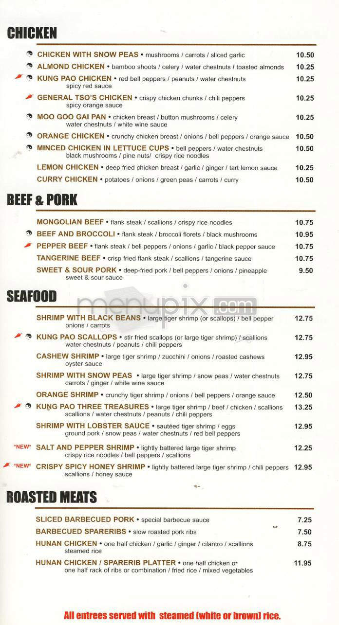 Chin Chin - Beverly Hills, CA menu_pic