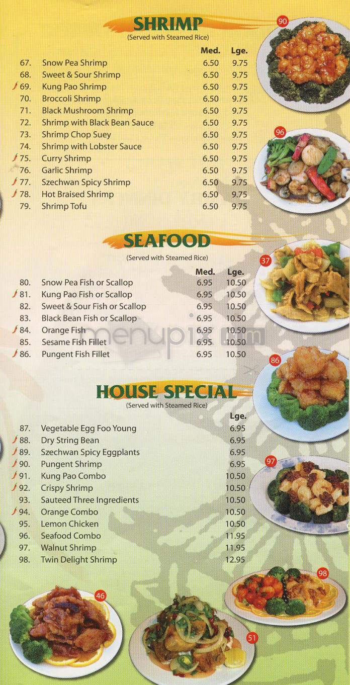 Chinese Delight - North Hollywood, CA menu_pic
