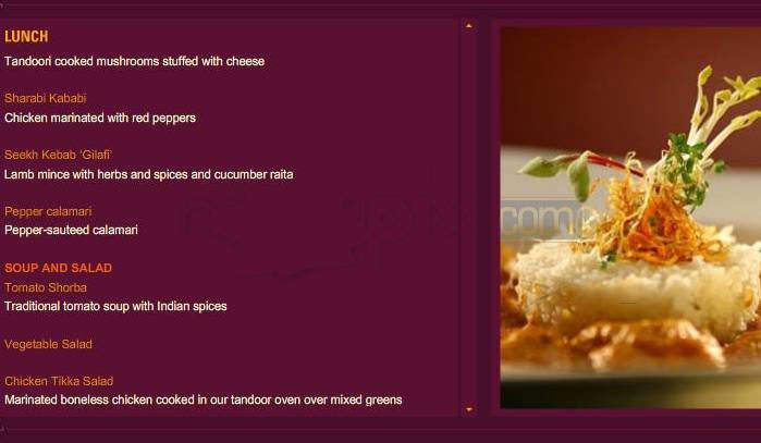 Chakra - Beverly Hills, CA menu_pic