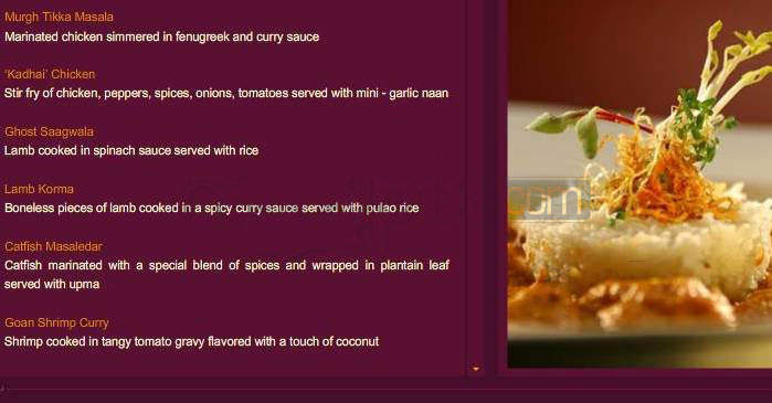 Chakra - Beverly Hills, CA menu_pic