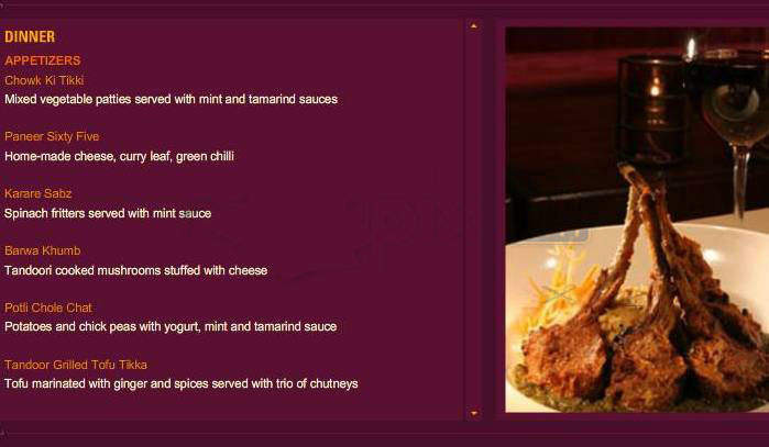 Chakra - Beverly Hills, CA menu_pic