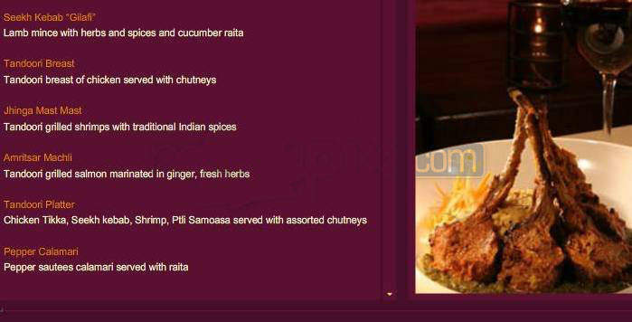 Chakra - Beverly Hills, CA menu_pic