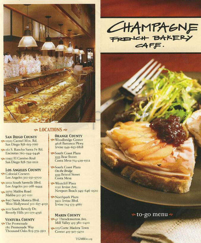 Champagne - Los Angeles, CA menu_pic
