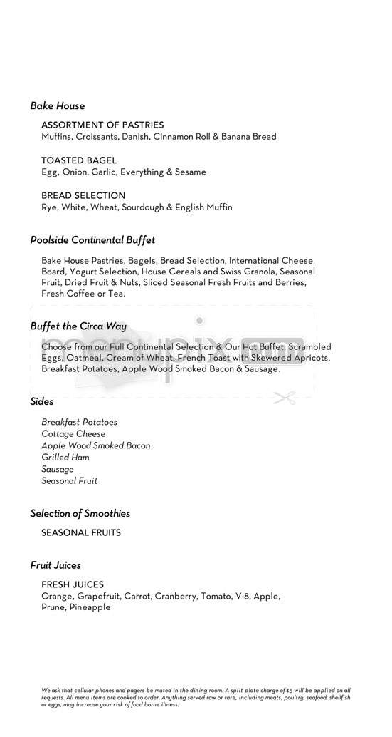 Circa 55 - Beverly Hills, CA menu_pic