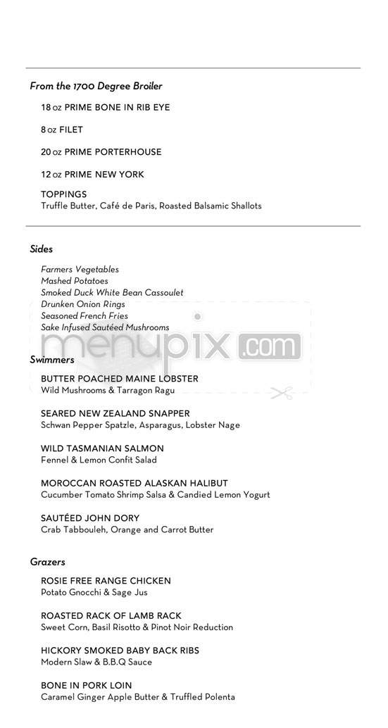 Circa 55 - Beverly Hills, CA menu_pic