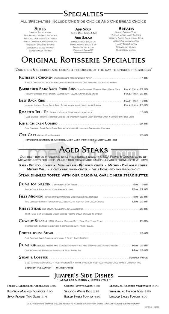/204386/Claim-Jumper-Northridge-CA - Northridge, CA