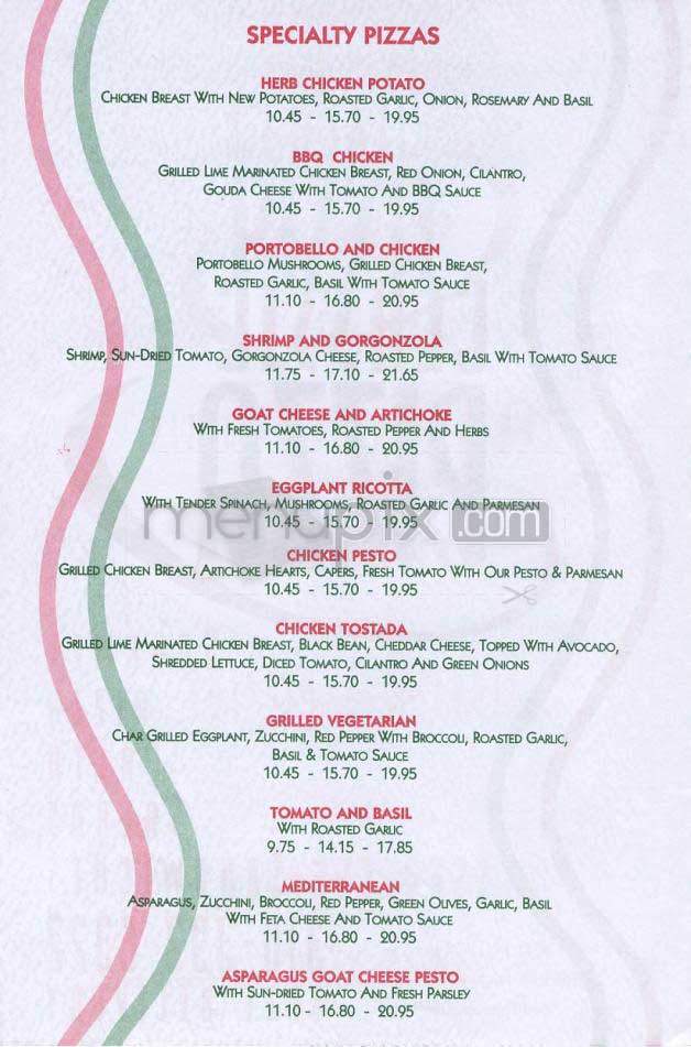 Classic Pizza - Santa Monica, CA menu_pic