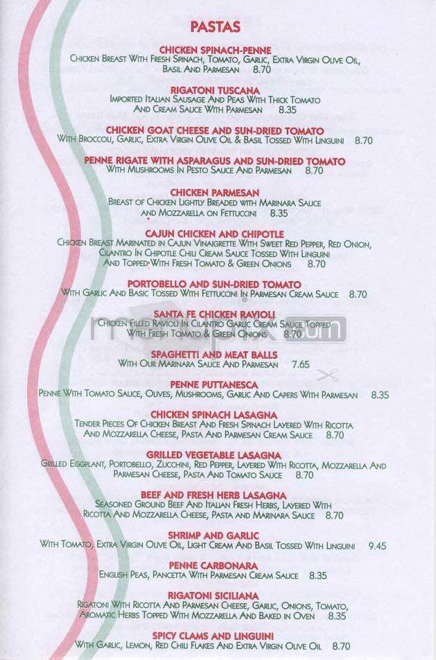 Classic Pizza - Santa Monica, CA menu_pic