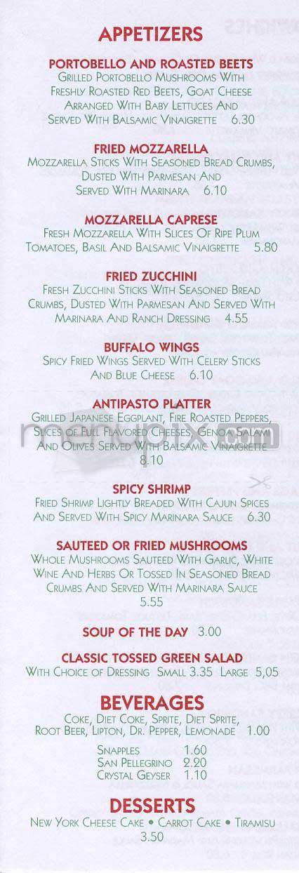 Classic Pizza - Santa Monica, CA menu_pic