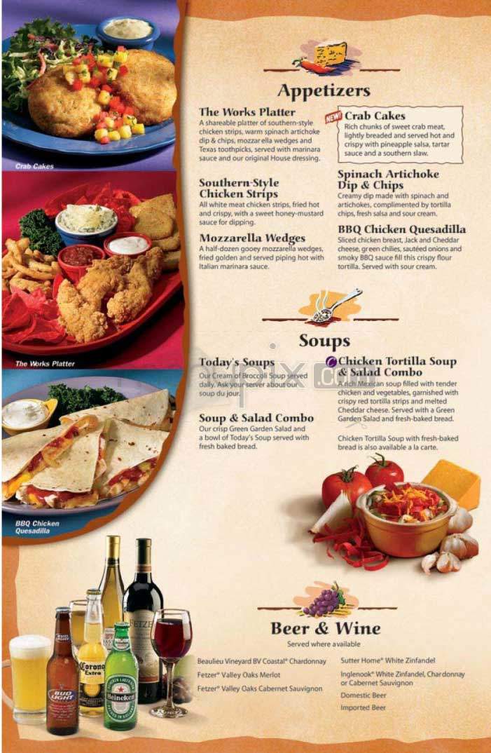 Coco's Bakery Restaurant - Santa Monica, CA menu_pic