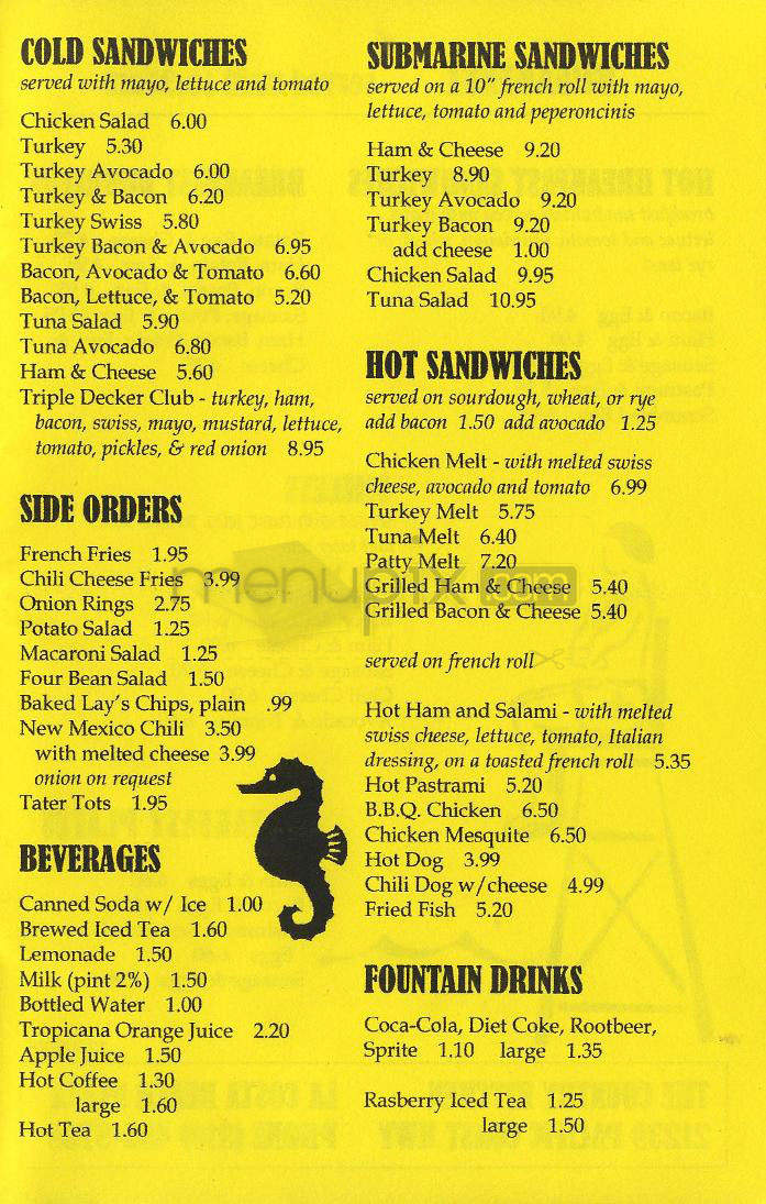 The Country Kitchen - Malibu, CA menu_pic