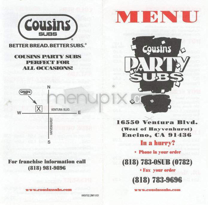 /200940/Cousins-Subs-Encino-CA - Encino, CA