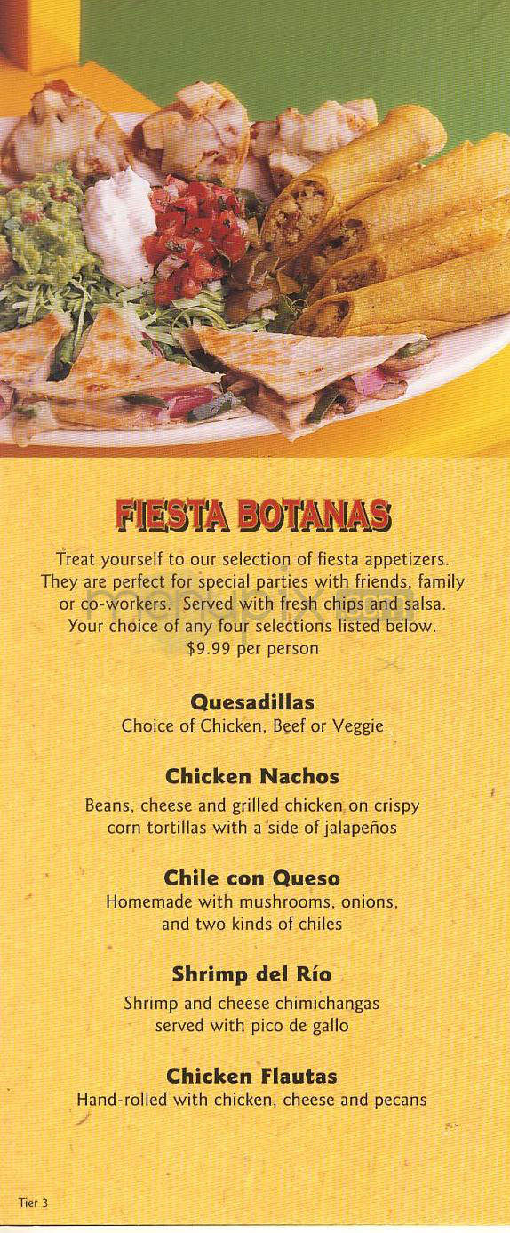 Cozymel's Mexican Grll - El Segundo, CA menu_pic