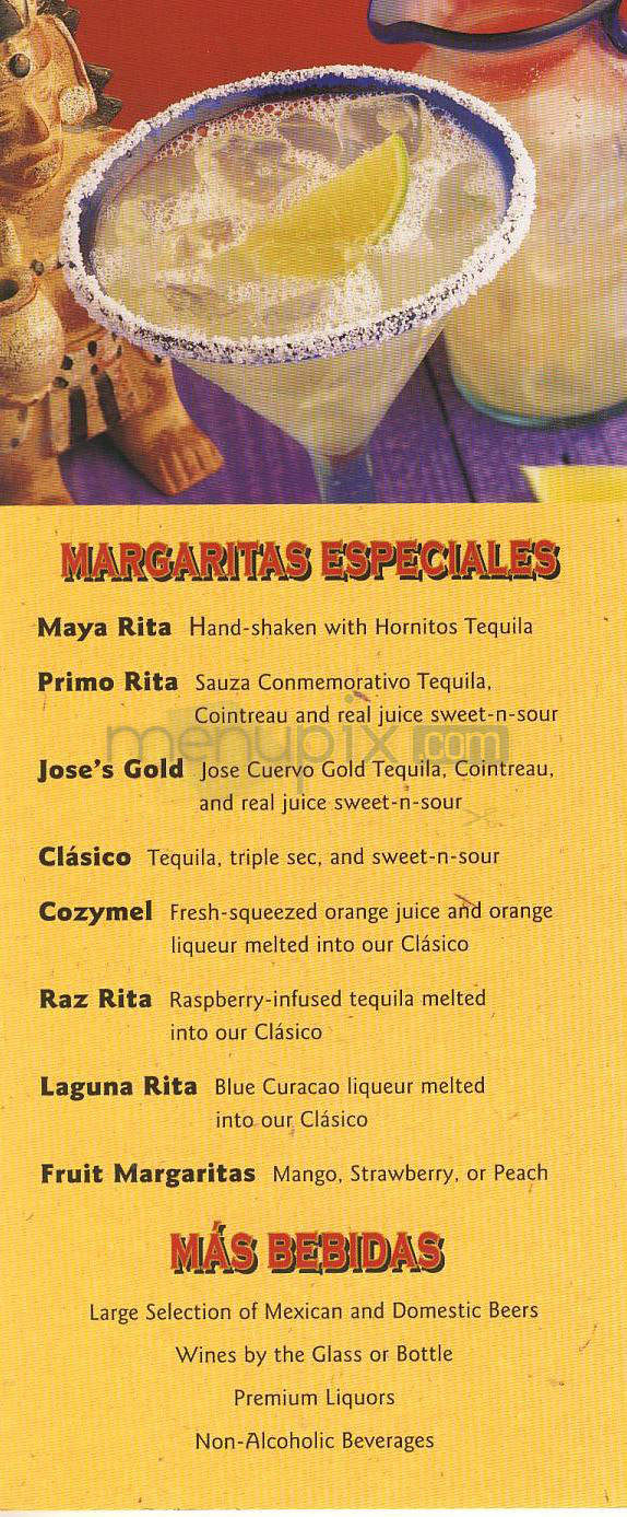 Cozymel's Mexican Grll - El Segundo, CA menu_pic