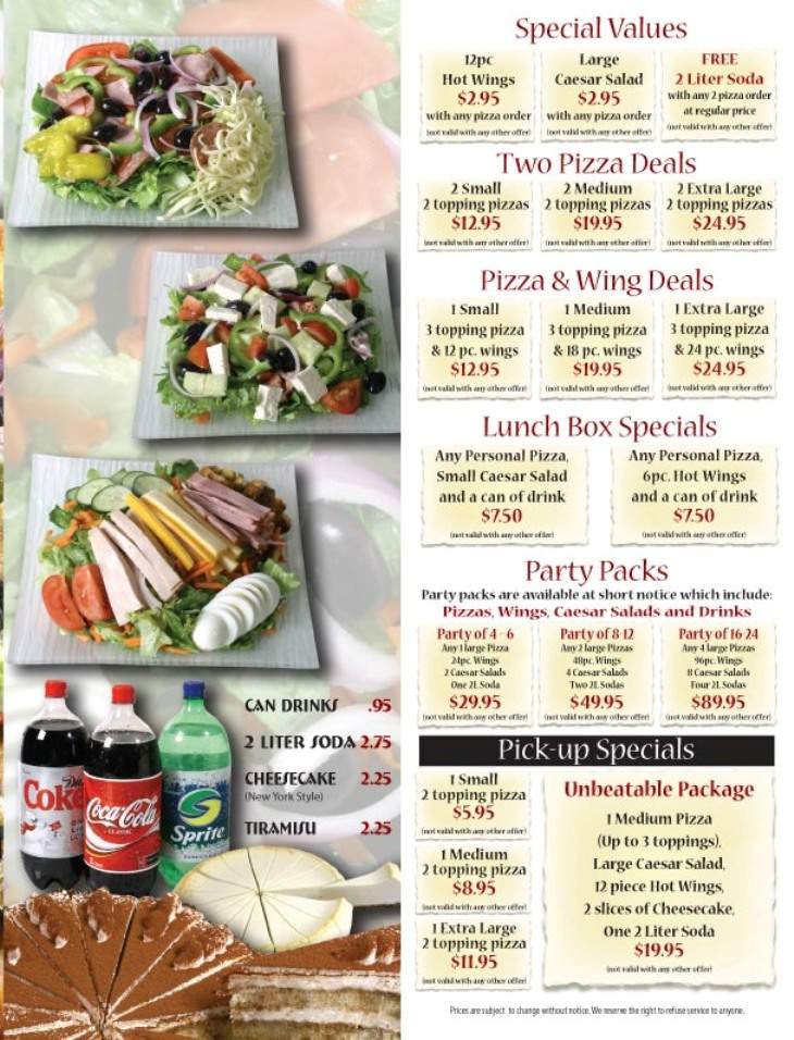 Crispy Crust - Los Angeles, CA menu_pic