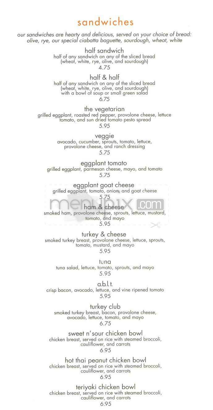 Daks - Los Angeles, CA menu_pic