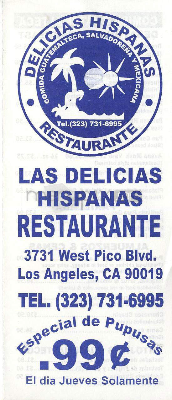 /202374/Delicias-Hispanas-Restaurante-Los-Angeles-CA - Los Angeles, CA