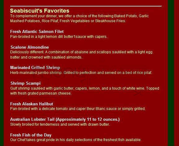 The Derby - Arcadia, CA menu_pic