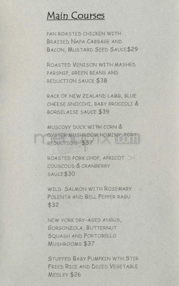 Derek's Bistro - Pasadena, CA menu_pic