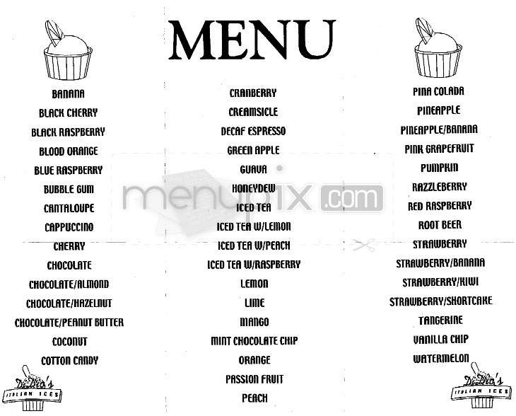 DiDio's - Santa Monica, CA menu_pic