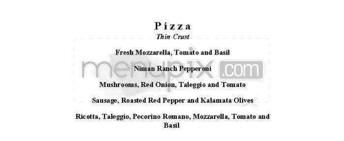 Doug Arango's - West Hollywood, CA menu_pic