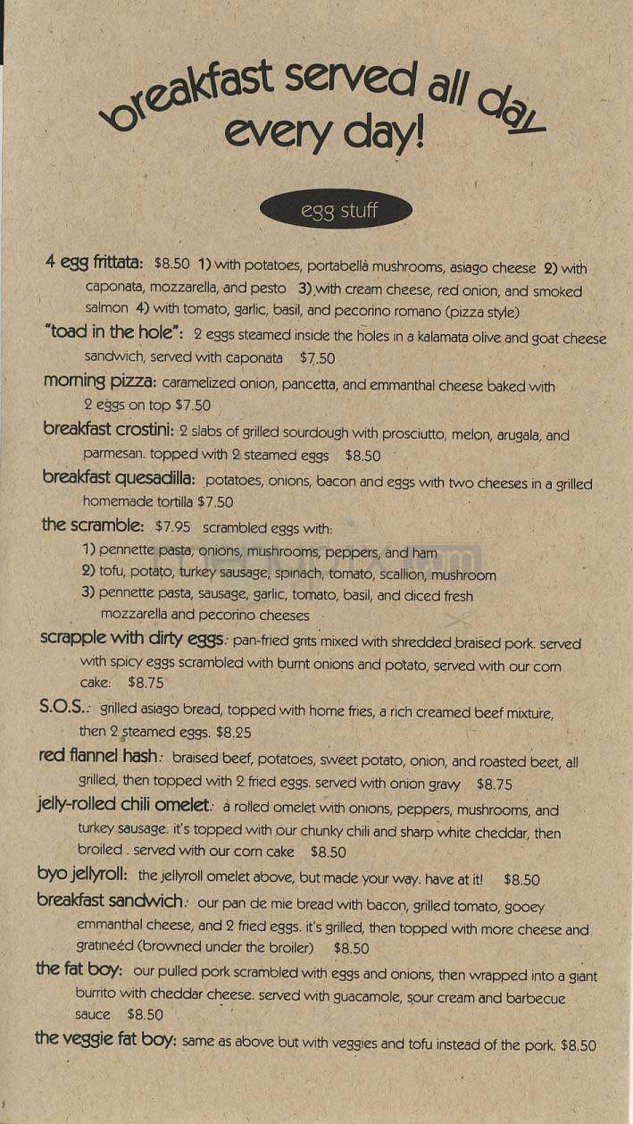 Doughboys - Los Angeles, CA menu_pic