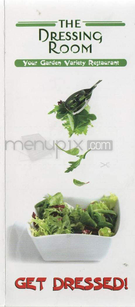 The Dressing Room - Sherman Oaks, CA menu_pic