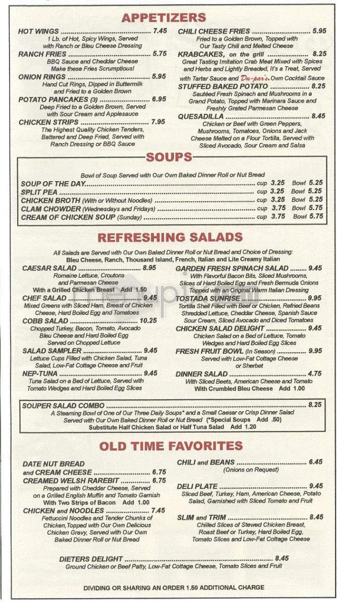 Du Par's - Los Angeles, CA menu_pic