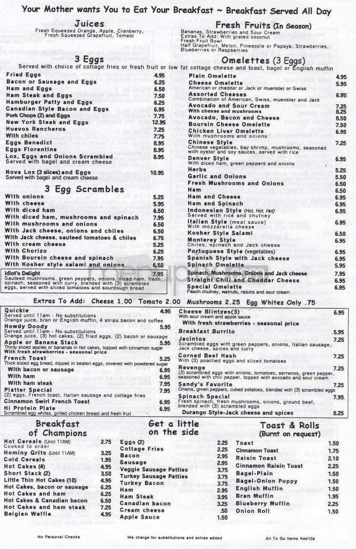 Duke's West Hollywood - West Hollywood, CA menu_pic