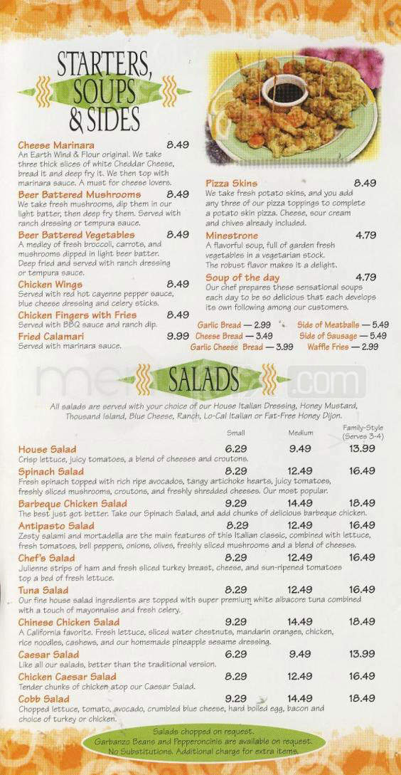 Earth Wind & Flour - Santa Monica, CA menu_pic